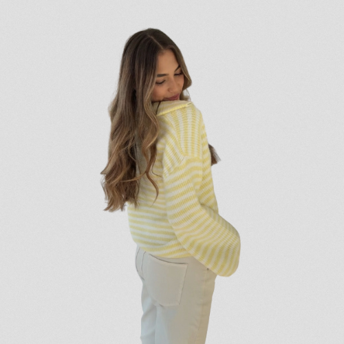 Lola™ | CARDIGAN À RAYURES KNIT