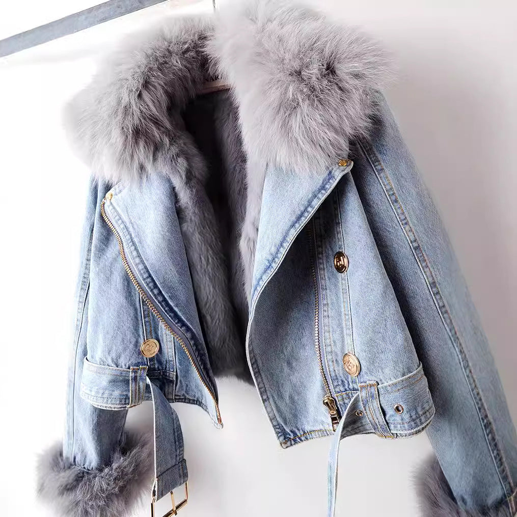 DouceMaison™ | Veste en denim