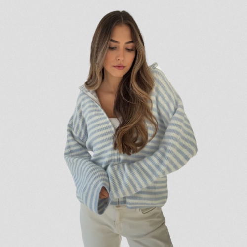 Lola™ | CARDIGAN À RAYURES KNIT