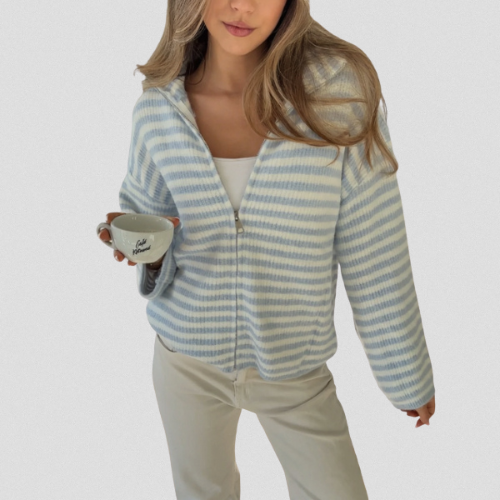 Lola™ | CARDIGAN À RAYURES KNIT