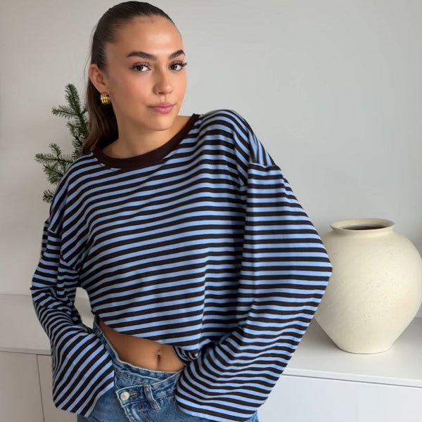 Claire™ |   MANCHES LONGUES À RAYURES