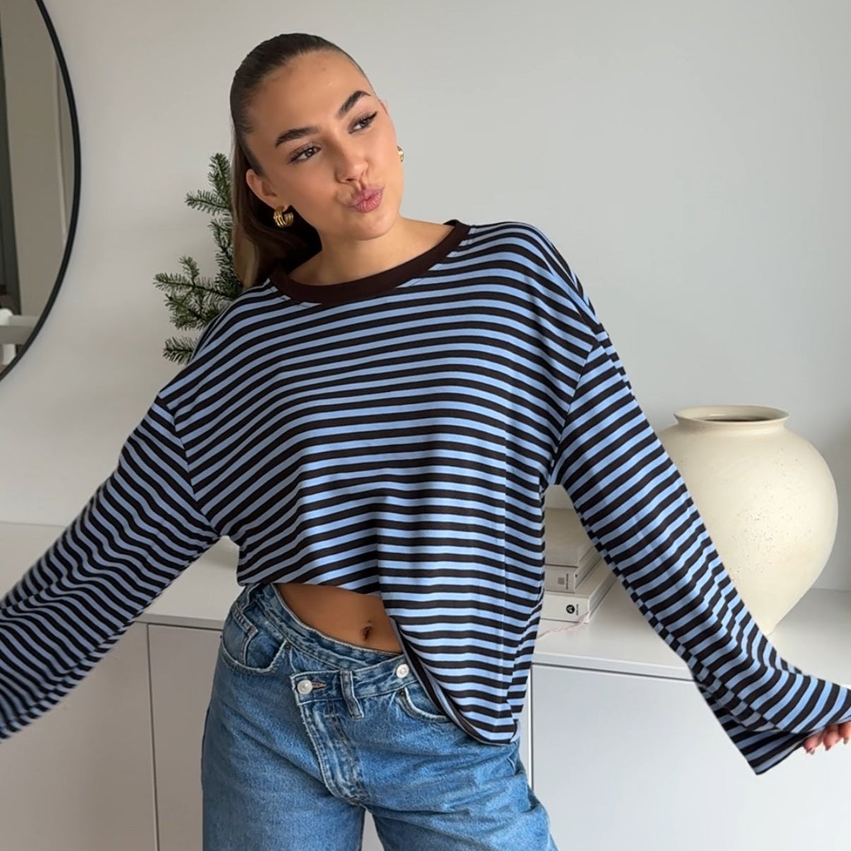 Claire™ |   MANCHES LONGUES À RAYURES