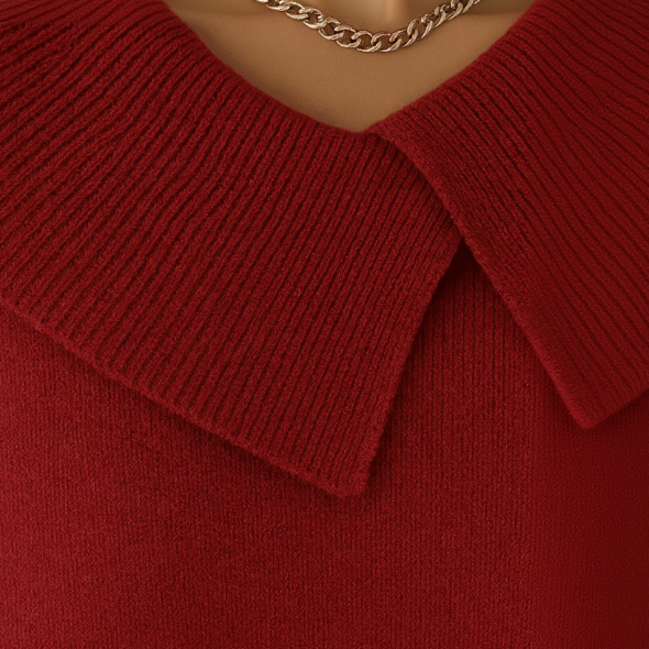 Lucia™ | Pull chaud à col souple