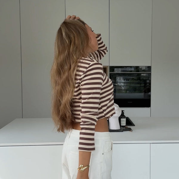 Claire™ |   MANCHES LONGUES À RAYURES