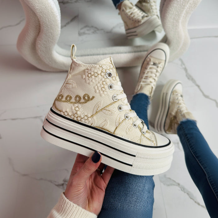 Margot™ | Chaussure Beige