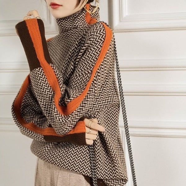 DouceMaison™ |  Pull à col montant